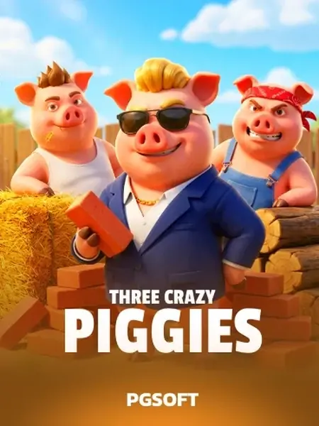 Three Crazy Piggies
